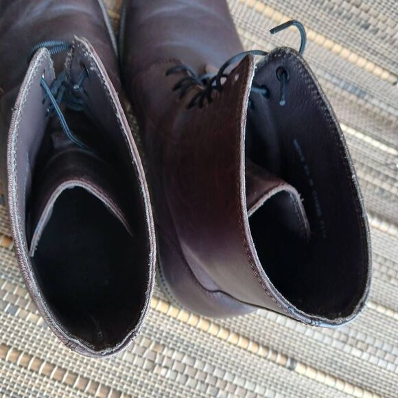 Mens Cole Haan Brown Leather Williams Boot Size 8.5 main image 7